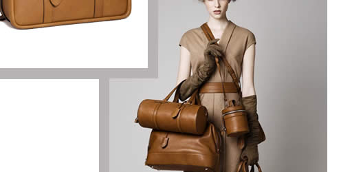 Bally Women - We love the rich winter materials. Subtle luxury is what this brand is about.