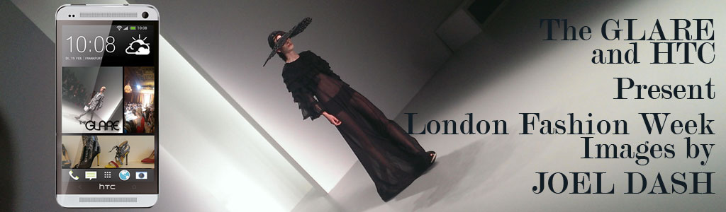 The Glare - London Fashion Week 2013 - HTC One smartphone